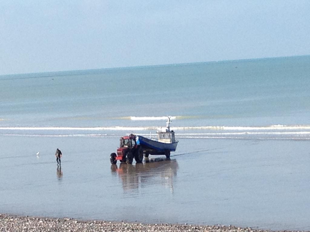 La Plage En Normandie Pourville sur Mer Bagian luar foto