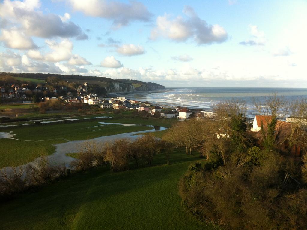 La Plage En Normandie Pourville sur Mer Bagian luar foto